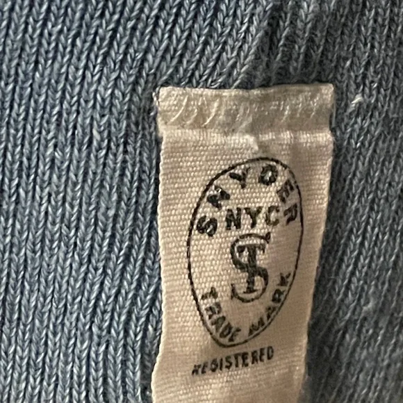 Todd Snyder Japanese Indigo Hoodie Small Light Indigo Blue Denim - Picture 3 of 5